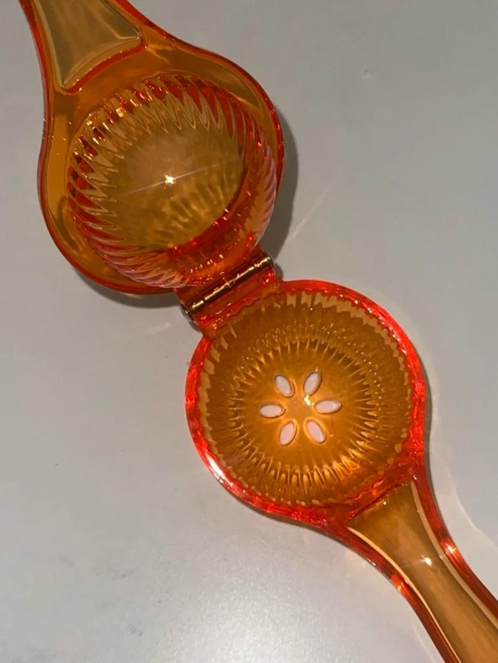 Orange Handheld Citrus Juicer Press - Unbranded